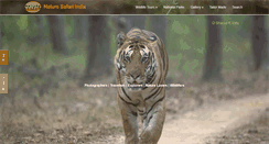 Desktop Screenshot of naturesafariindia.com